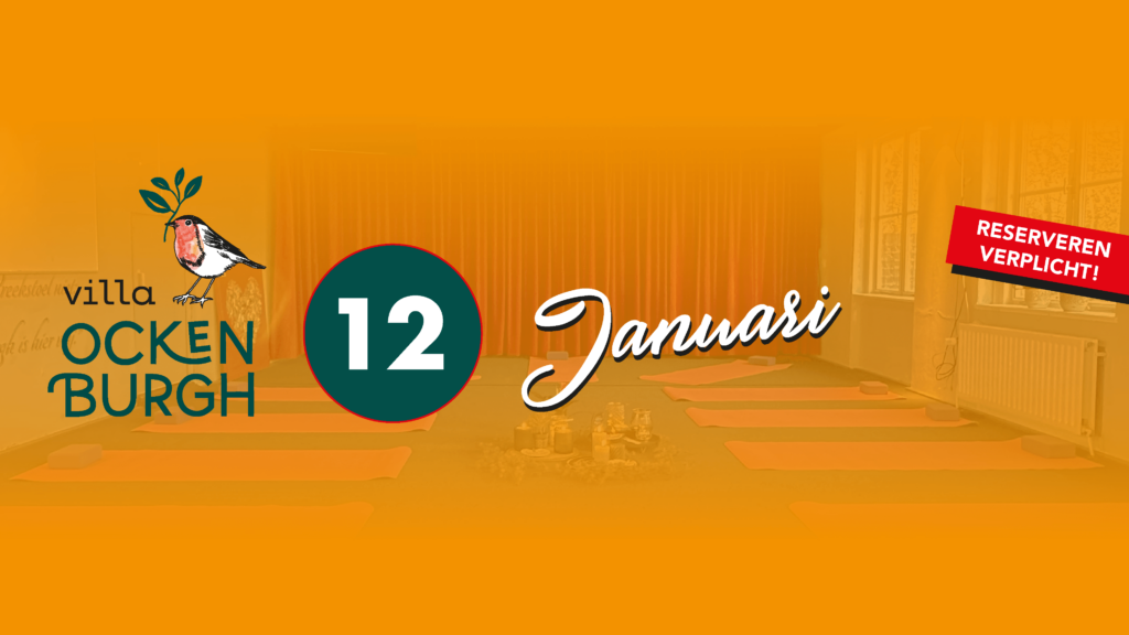 Pilates, yin-yoga en stoelyoga in Villa Ockenburgh op 12 januari 2024.